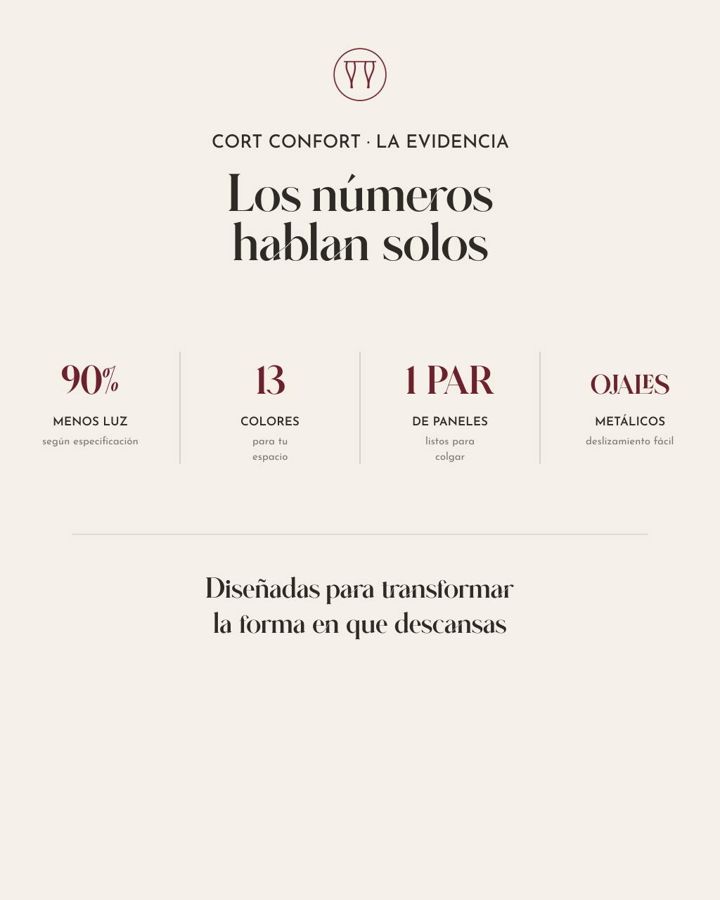 Cort Confort en cifras