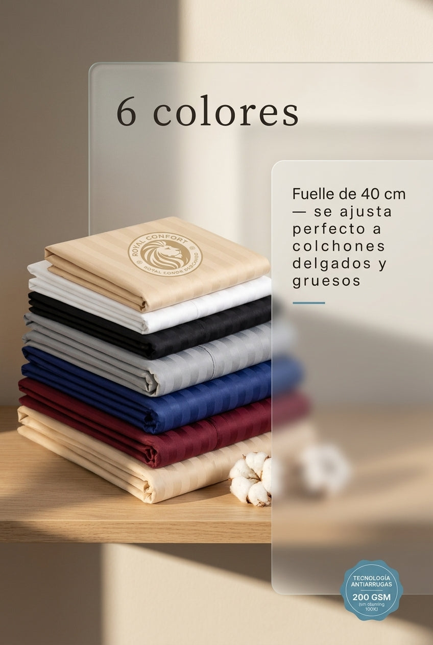 Royal Comfort - 6 colores disponibles