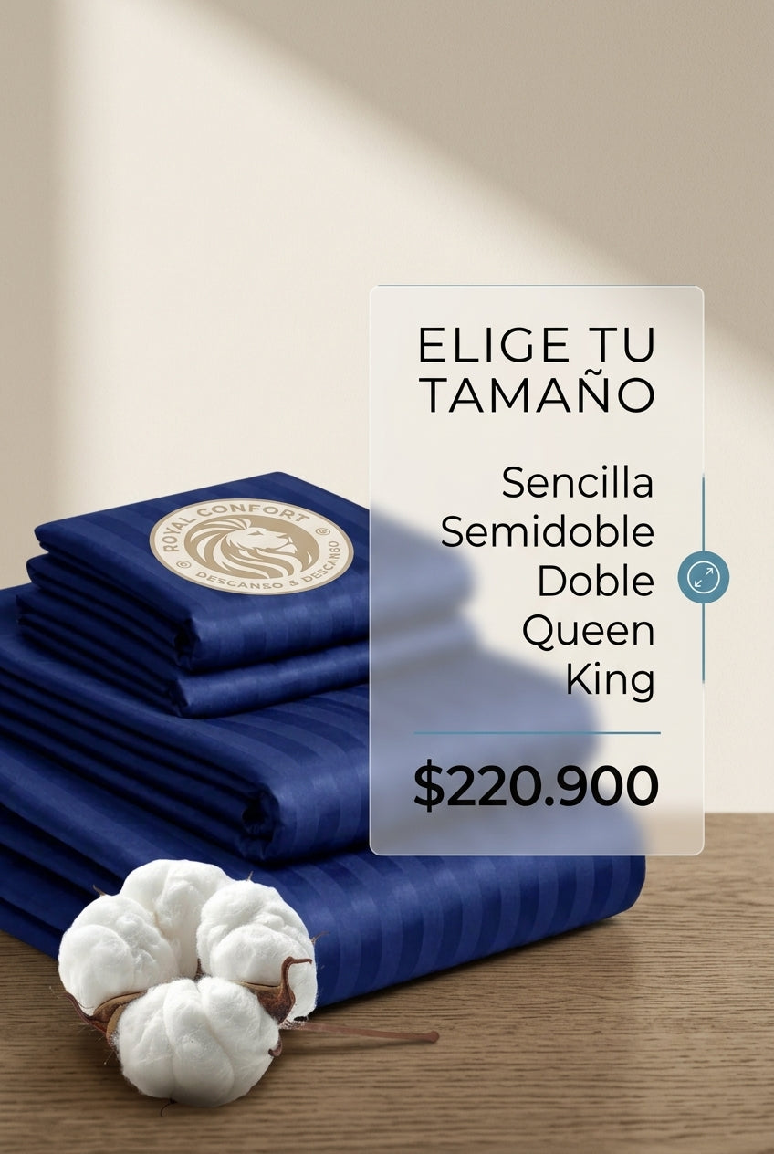 Royal Comfort - Elige tu tamano